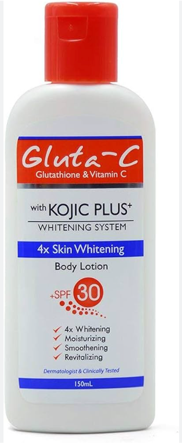 Gluta-C with Kojic Plus Body Lotion 150ml | 4x Whitening & SPF Protection - Premium Brightening Solution
