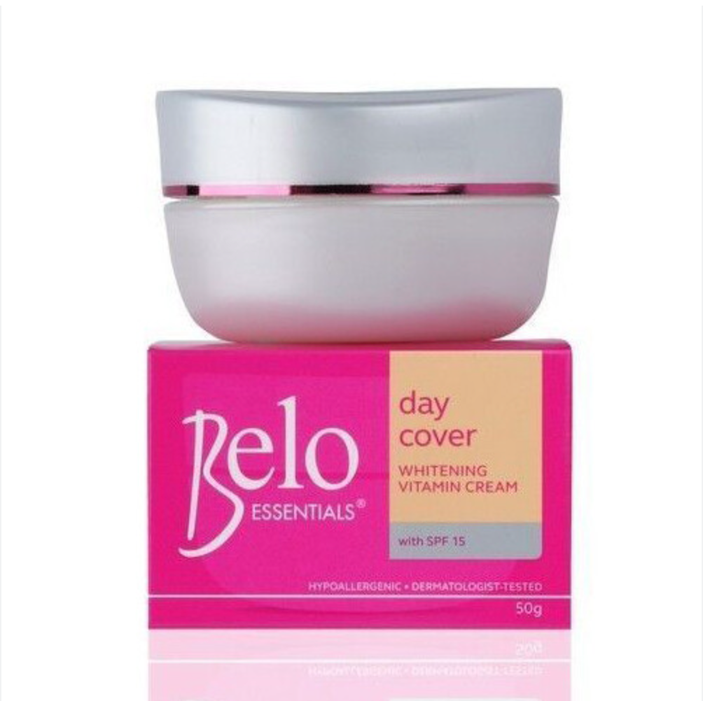 Belo Day Cover Brightening Cream 50g | Kojic Acid & Glutathione for Radiant Skin - Premium Brightening Solution