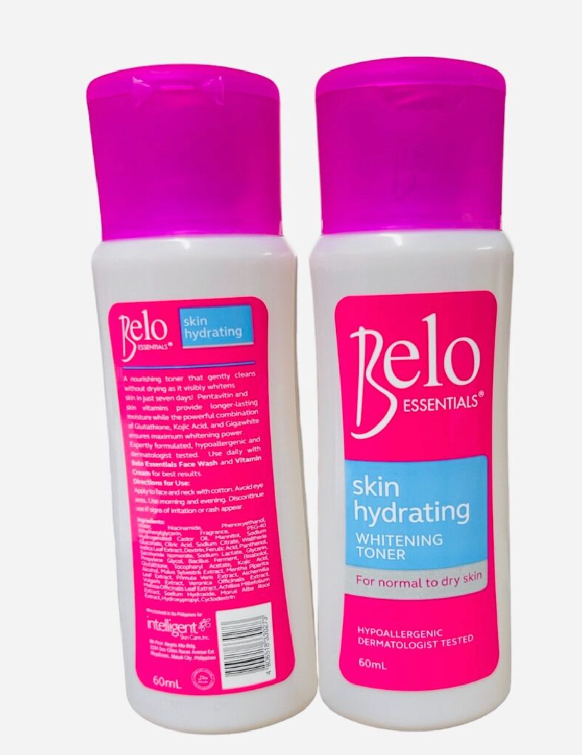Belo Essentials Skin Hydrating Lightening & Brightening TONER 100ml