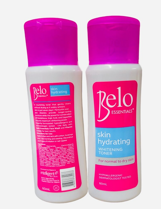Belo Essentials Skin Hydrating Lightening & Brightening TONER 100ml
