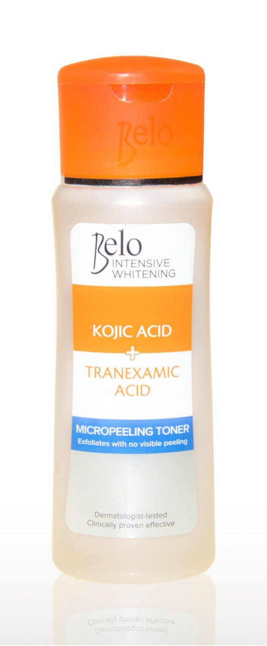 Belo
Intensive Whitening Kojic Acid + Tranexamic Acid Micropeeling Toner 60ml