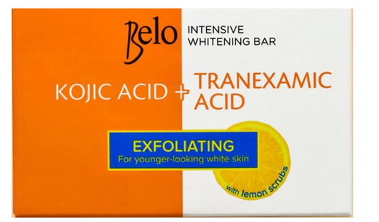 Belo Kojic Acid & Tranexamic Acid EXFOLIATING Bar 65g x 2