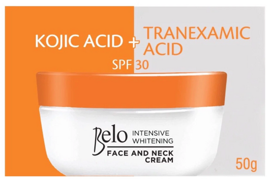 Belo Kojic Acid & Tranexamic Acid Lightening & Brightening Face & Neck Cream 50g