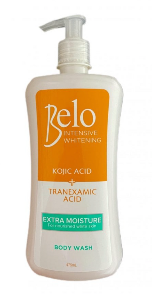Belo Kojic Acid & Tranexamic Acid Skin Lightening & Brightening Body Wash 475ml
