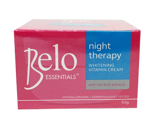 Belo Essentials Night Therapy Whitening Vitamin Cream 50g