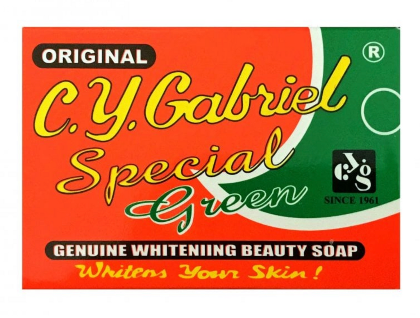 C.Y. Gabriel Special Green Lightening & Brightening Beauty Soap 135g