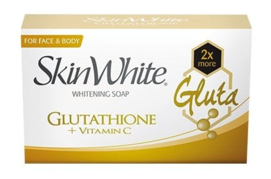 SkinWhite Glutathione + Vitamin C Whitening Soap 90g - PowerWhitening Bar with Tripower Tec... - Premium Brightening Solution