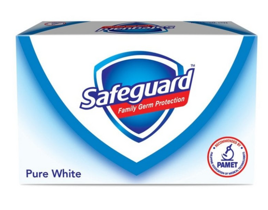 Safeguard Pure White Soap 125g | Doctor-Recommended Germ Protection - Premium Brightening Solution