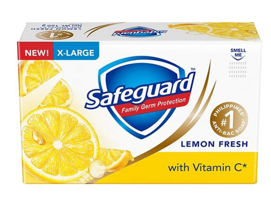Safeguard Lemon Fresh Soap 125g | Doctor-Recommended Protection - Premium Brightening Solution