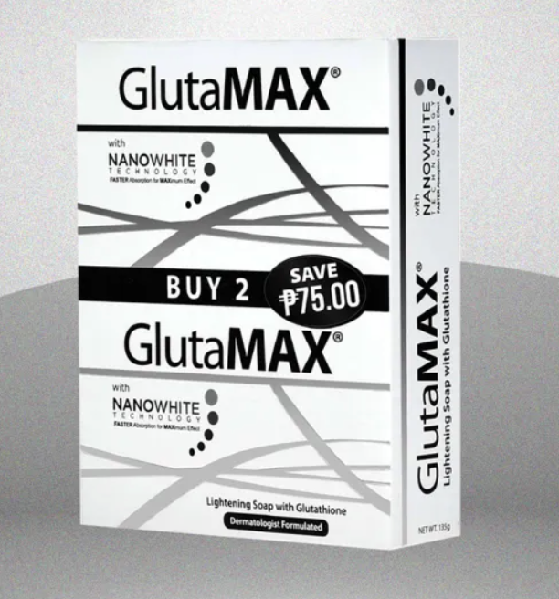 GlutaMAX Lightening Soap 135g x2 | Premium Glutathione Duo Pack - Premium Brightening Solution