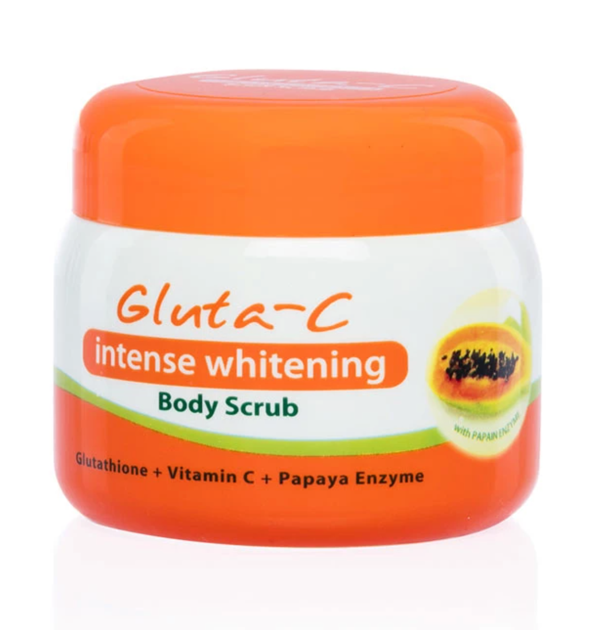 Gluta-C Body Scrub Skin Lightening & Brightening | Glutathione, Vitamin C & Papaya - Brightening Formula