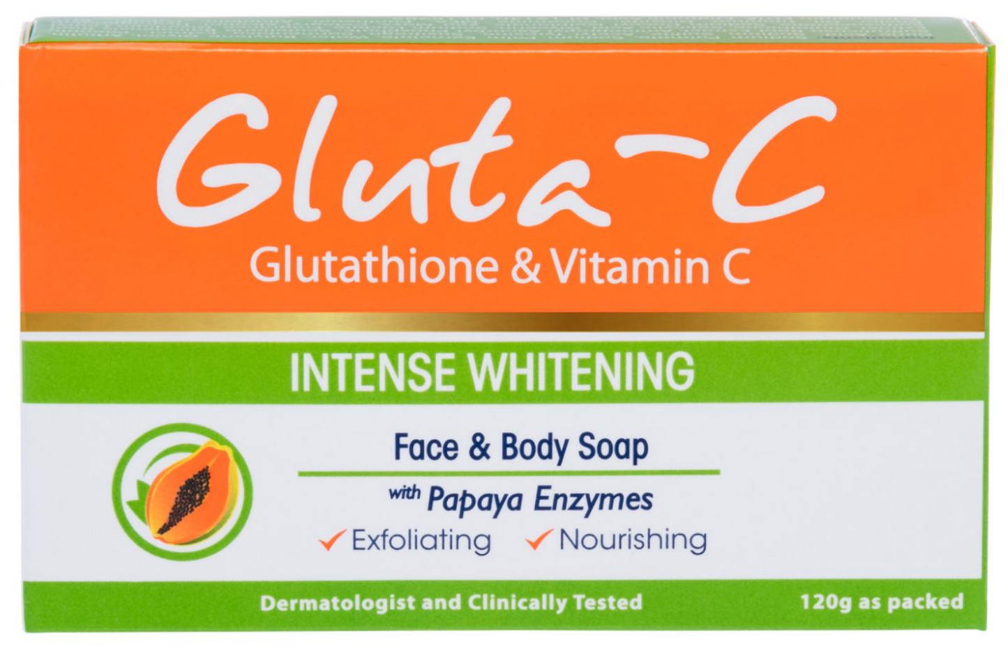 Gluta-C Intense Lightening & Brightening Soap 135g | Glutathione Powerhouse - Brightening Formula