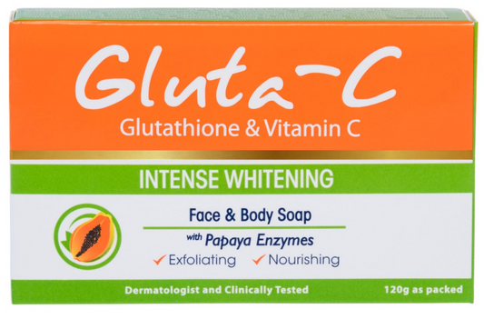 Gluta-C Intense Lightening & Brightening Soap 135g | Glutathione Powerhouse - Brightening Formula