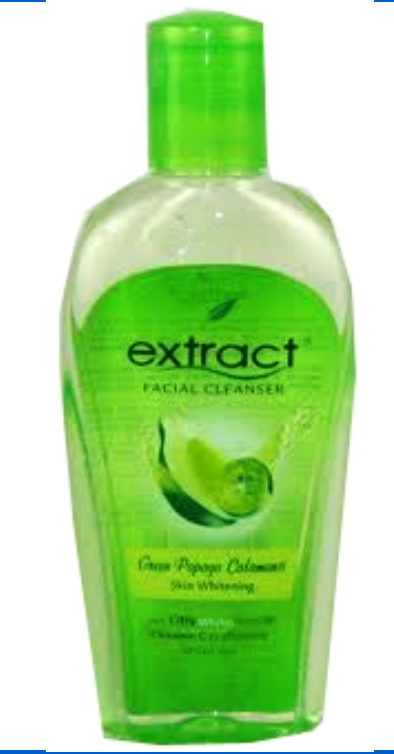 Extract Green Papaya Calamansi Facial Cleanser 225ml | Citrus Whitening & Acne Control - Whitening Solution