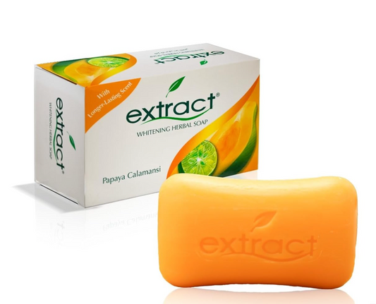 Extract Papaya Calamansi Herbal Soap 125g | Natural Skin Lightening - Premium Brightening Solution