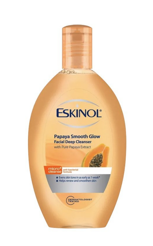 Eskinol Papaya Lightening & Brightening Face Cleanser 75ml | Travel Size - Premium Brightening Solution