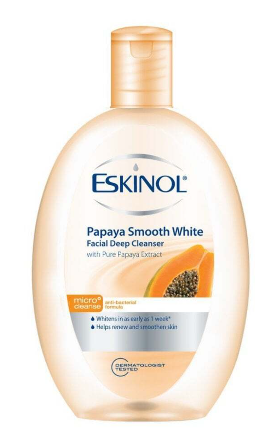 Eskinol Papaya Lightening & Brightening Face Cleanser 225ml | Brightening Cleanser - Premium Brightening Solution