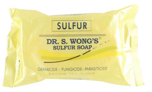 Dr S. Wong's Sulfur Soap 80g | Medicated Skin Treatment - Premium Brightening Solution