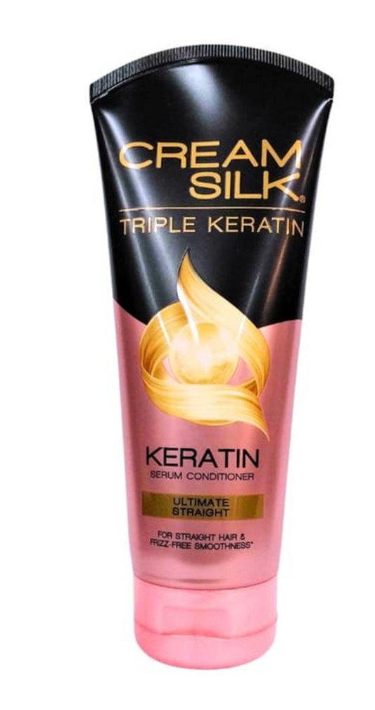 Cream Silk Triple Keratin Rescue Ultimate Straight Ultra Conditioner 170ml