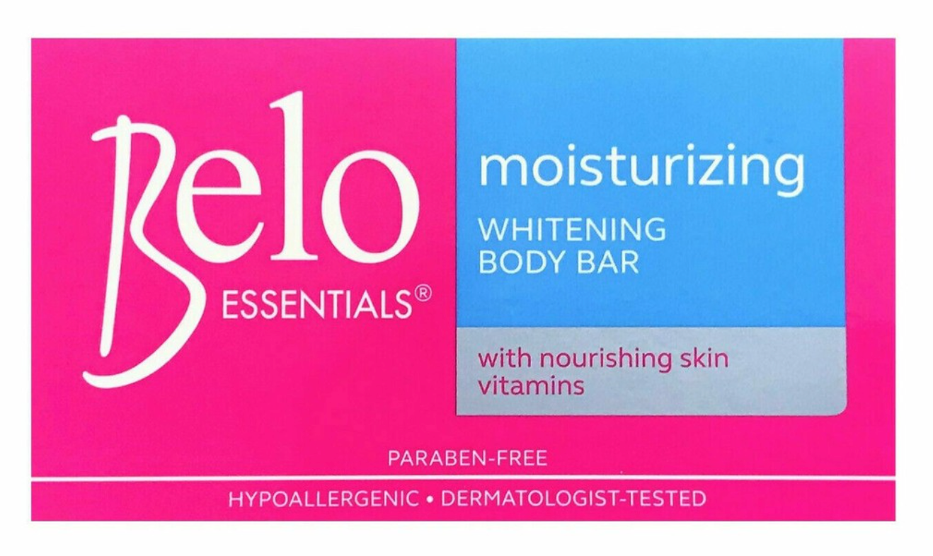 Belo Essentials Skin Lightening & Brightening Body Bar 135g - Alpha Arbutin Soap - Premium Brightening Solution