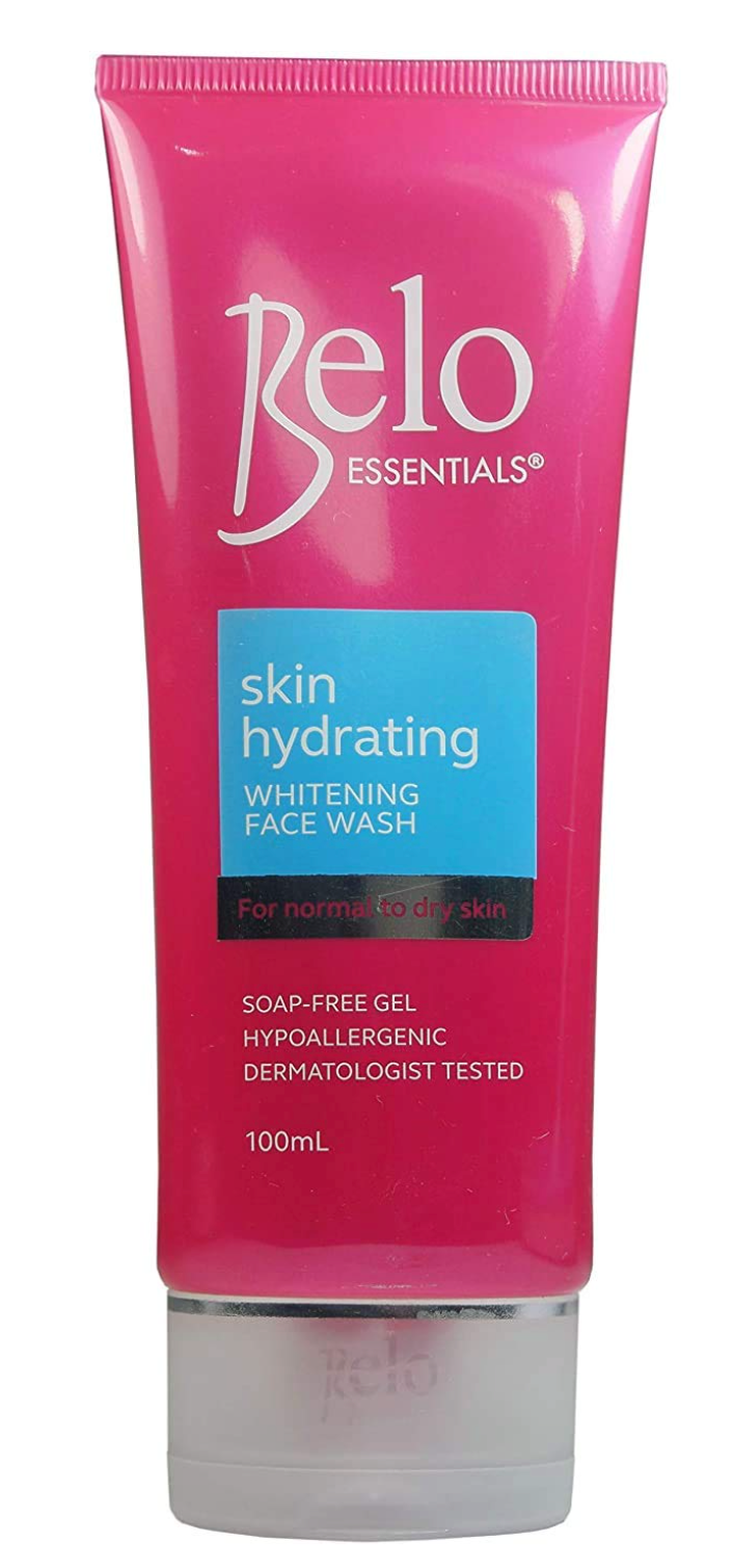 Belo Essentials Skin Hydrating Whitening Face Wash 100ml - Glutathione & Kojic Acid - Premium Brightening Solution