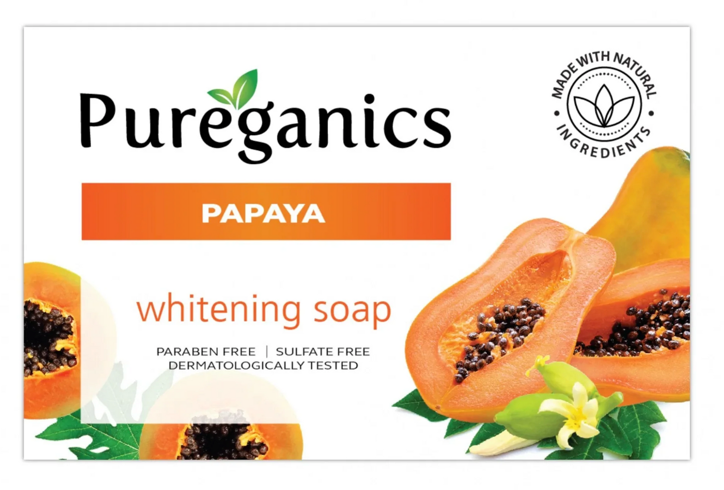 Pureganics Papaya Soap 135g