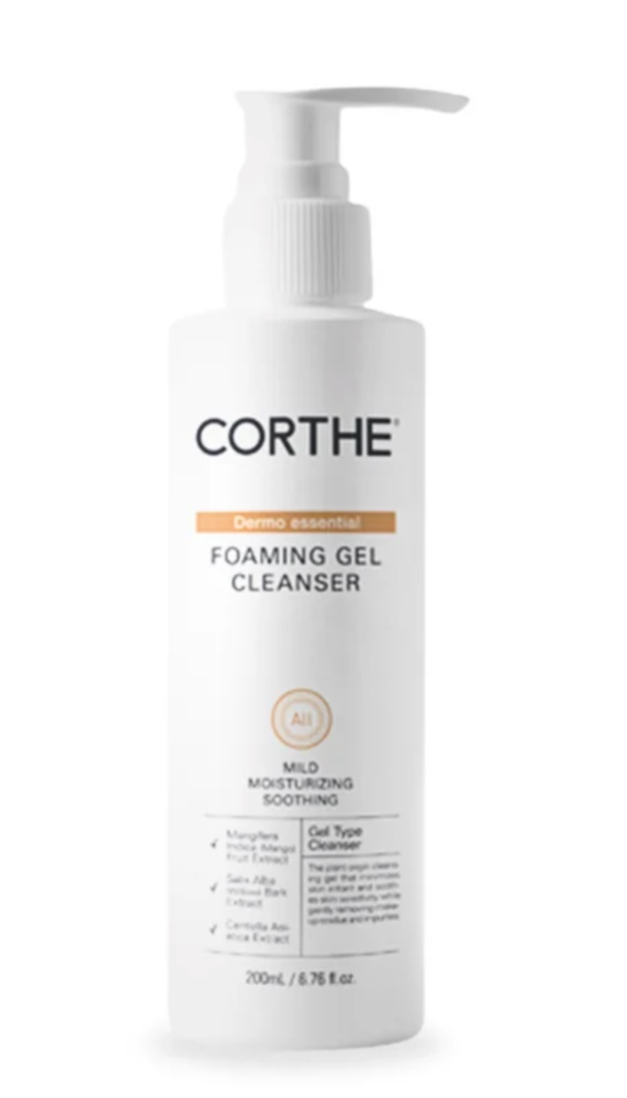 Corthe Foaming gel Cleanser
