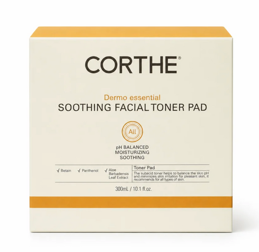 Corthe Essential Soothing Facial Toner Pads